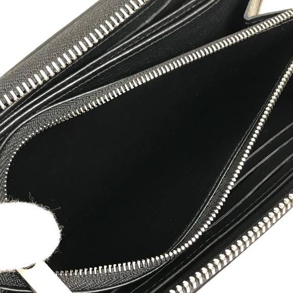 Louis Vuitton Monogram Zippy Wallet Round Zipper Long Wallet Noir Black - Picture 8 of 9
